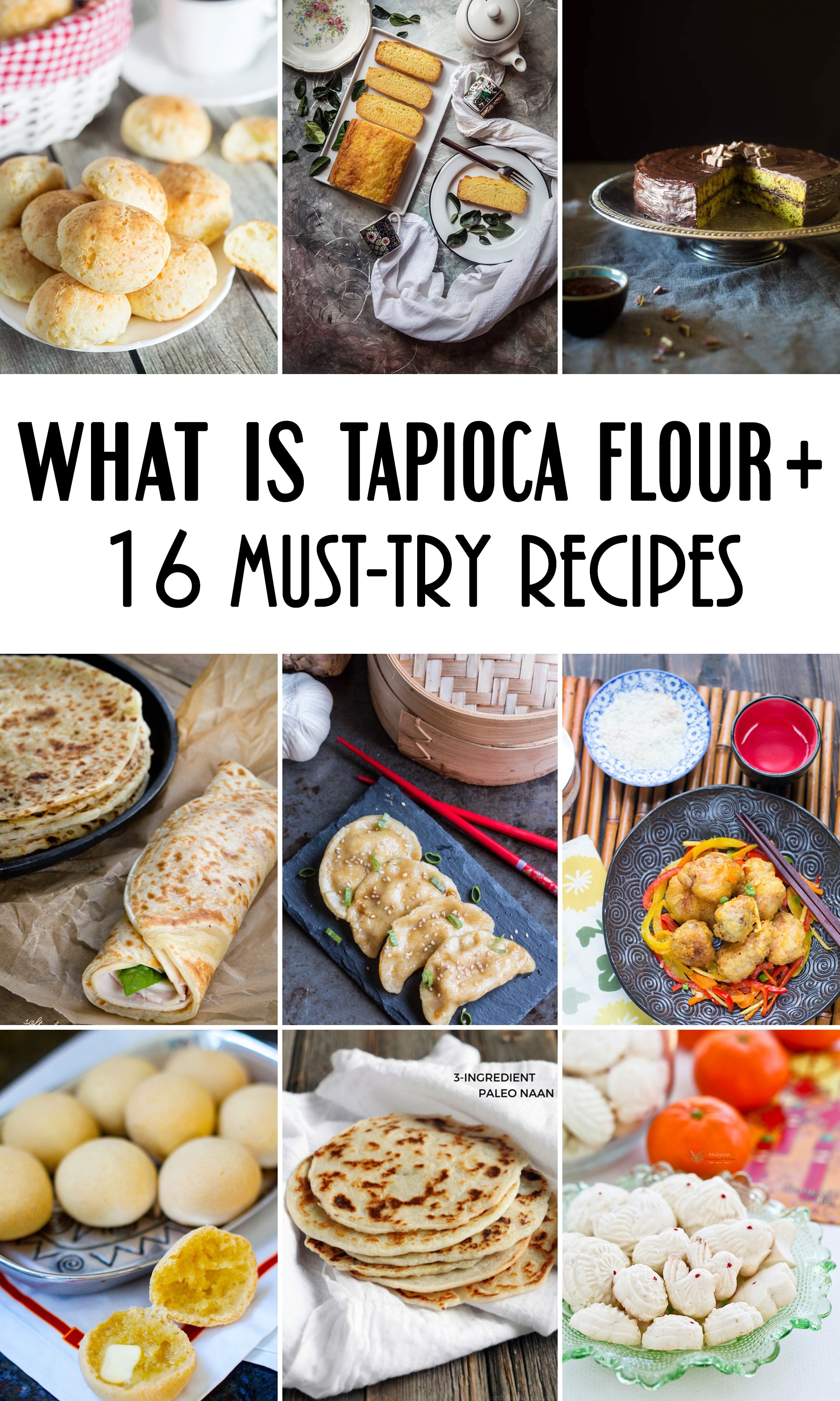 16 Must-Try Tapioca Flour Recipes that will make you appreciate this gluten-free, grain-free, and paleo-friendly product coming from South America! #glutenfree 