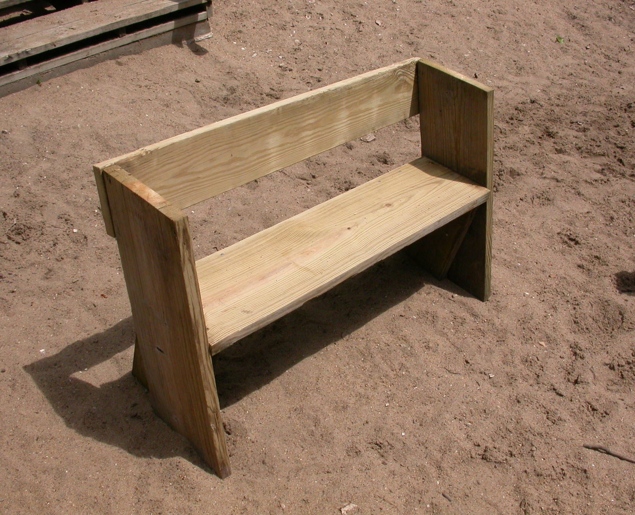 Скамейка Wood Bench