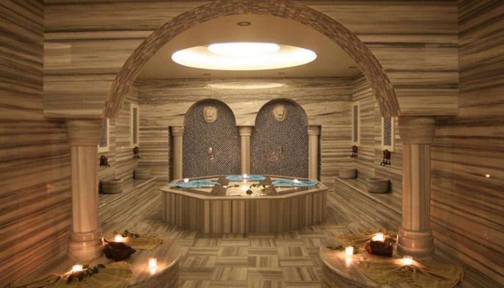 Мраморная турецкая баня 