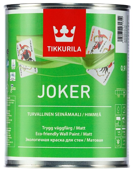 Краска «Joker» от «Tikkurila» акриловая