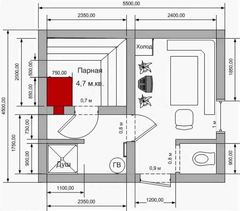 Высота потолка 2 метра фото