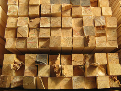 Изображение деревянного бруса, ruspromles.ru