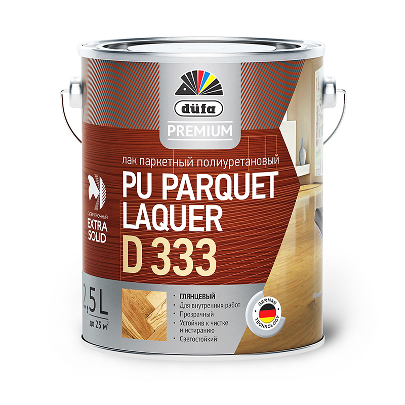 Лак для паркета Dufa Premium Parquet Laquer D333