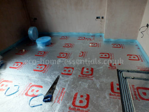 Foil Backed Rigid Floor Insulation