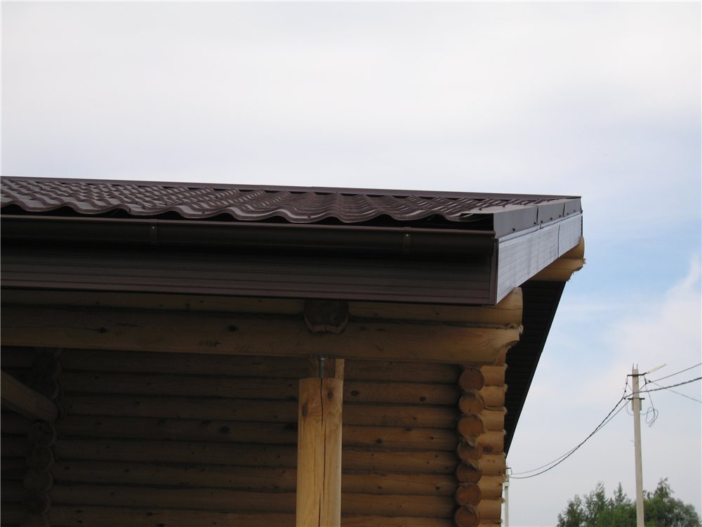  доска для кровли: монтаж ветровой планки на крыше