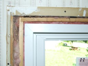 Insulate Between Framing and New Window Unit